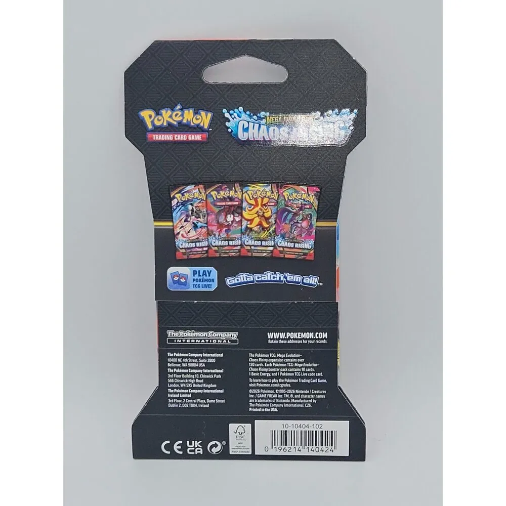 Pokémon TCG Paradox Rift Booster Pack Sealed Iron Valiant Artwork